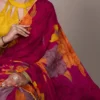 Taraa L 7032 Weightless Marbal Floral Printed Saree Collection