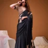 Taraa L 7054 Satin Silk Floral Printed Saree Collection