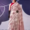 Taraa L 7210 Satin Silk Floral Printed Saree Collection