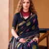 Taraa L 7211 Pv Chanderi Printed Casual Wear Saree Collection